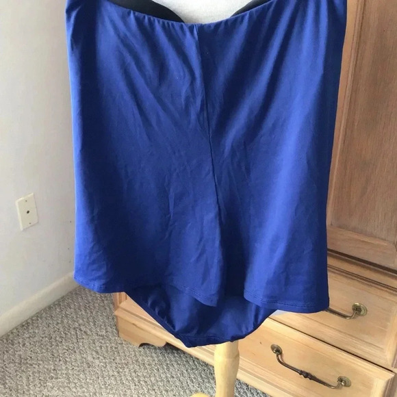 Ralph Lauren navy one piece swimsuit Size 6 - Picture 3 of 9